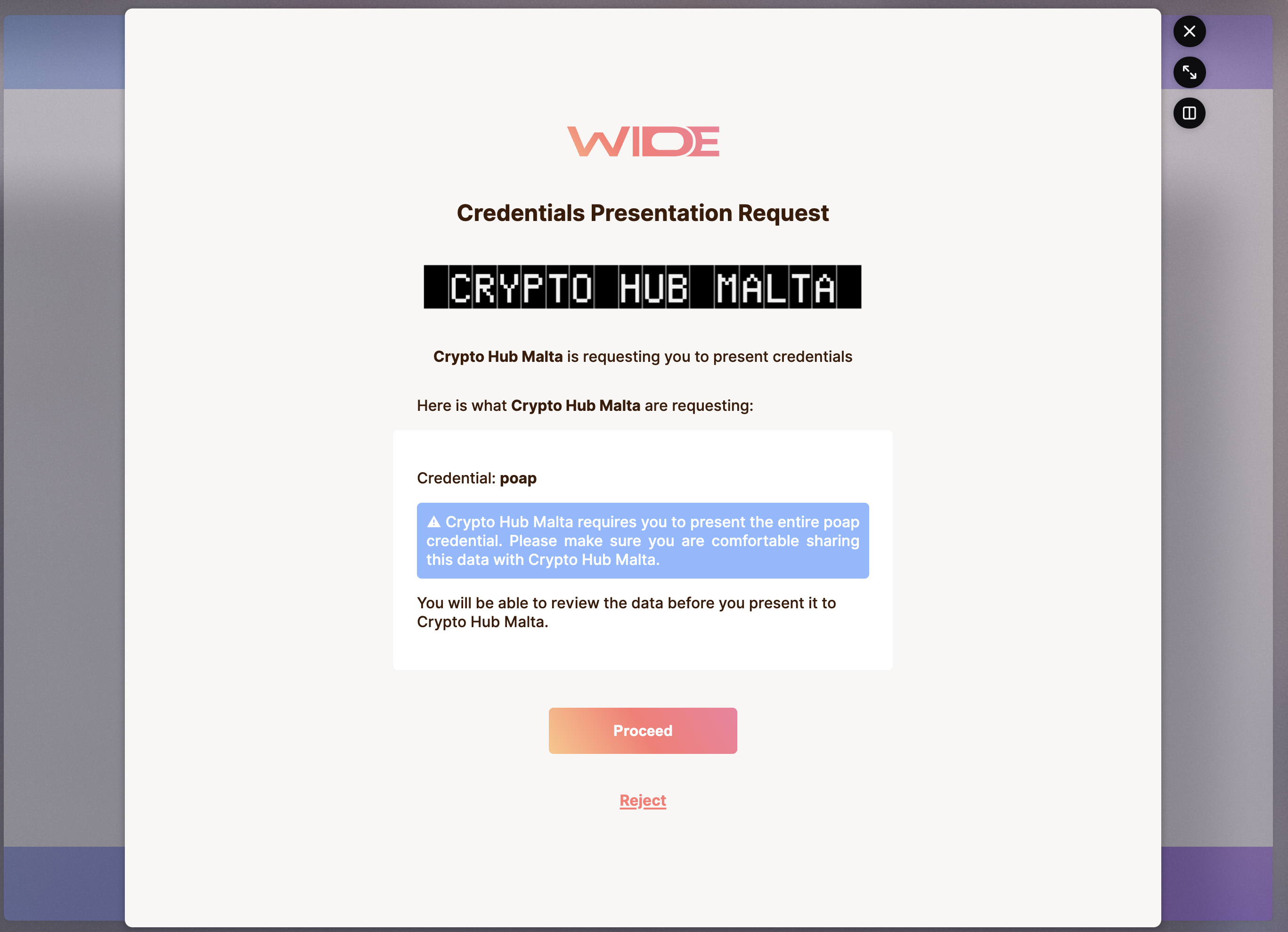 Credential Request