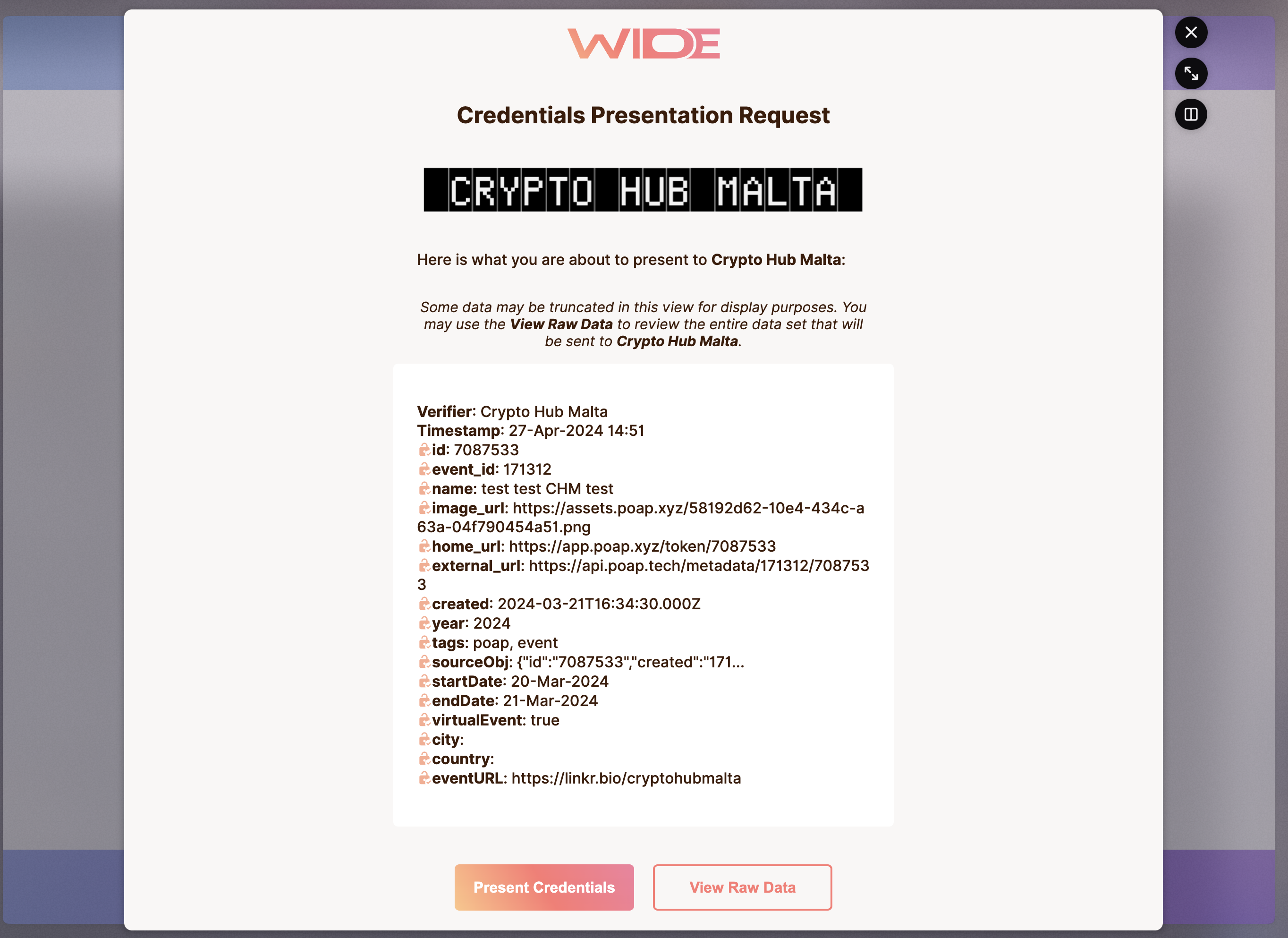 Review Credential