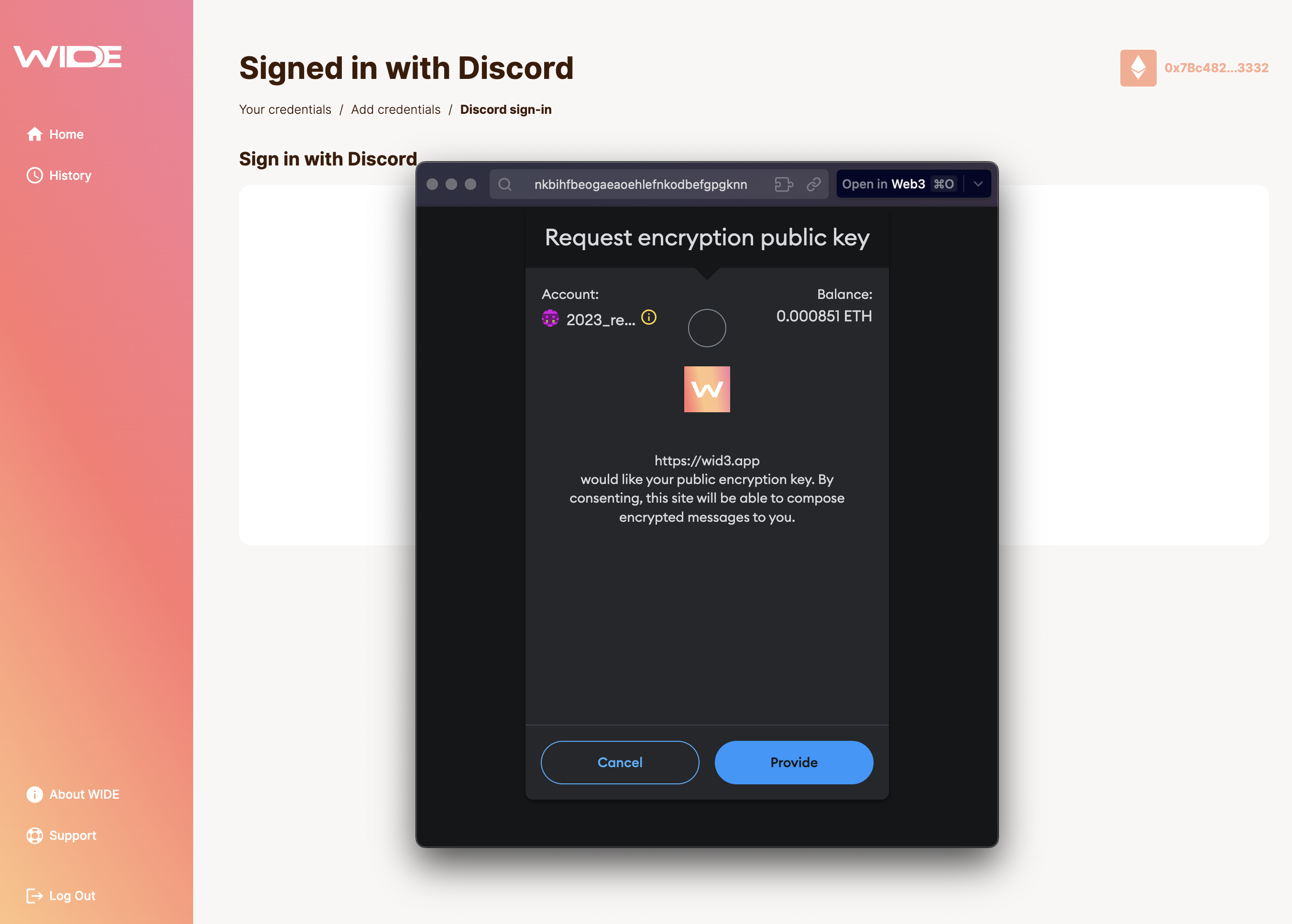 Discord Encryption Key