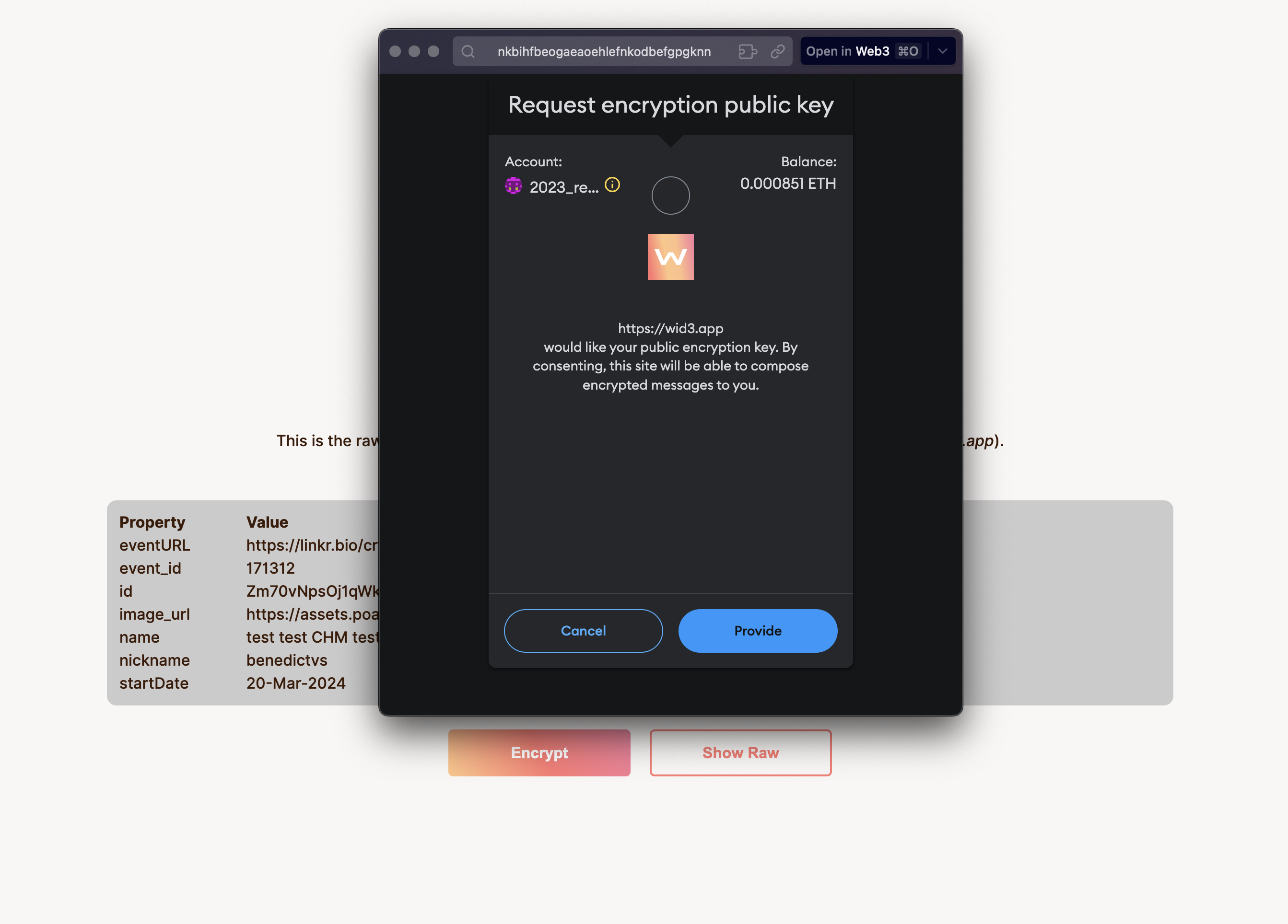 Review Credential