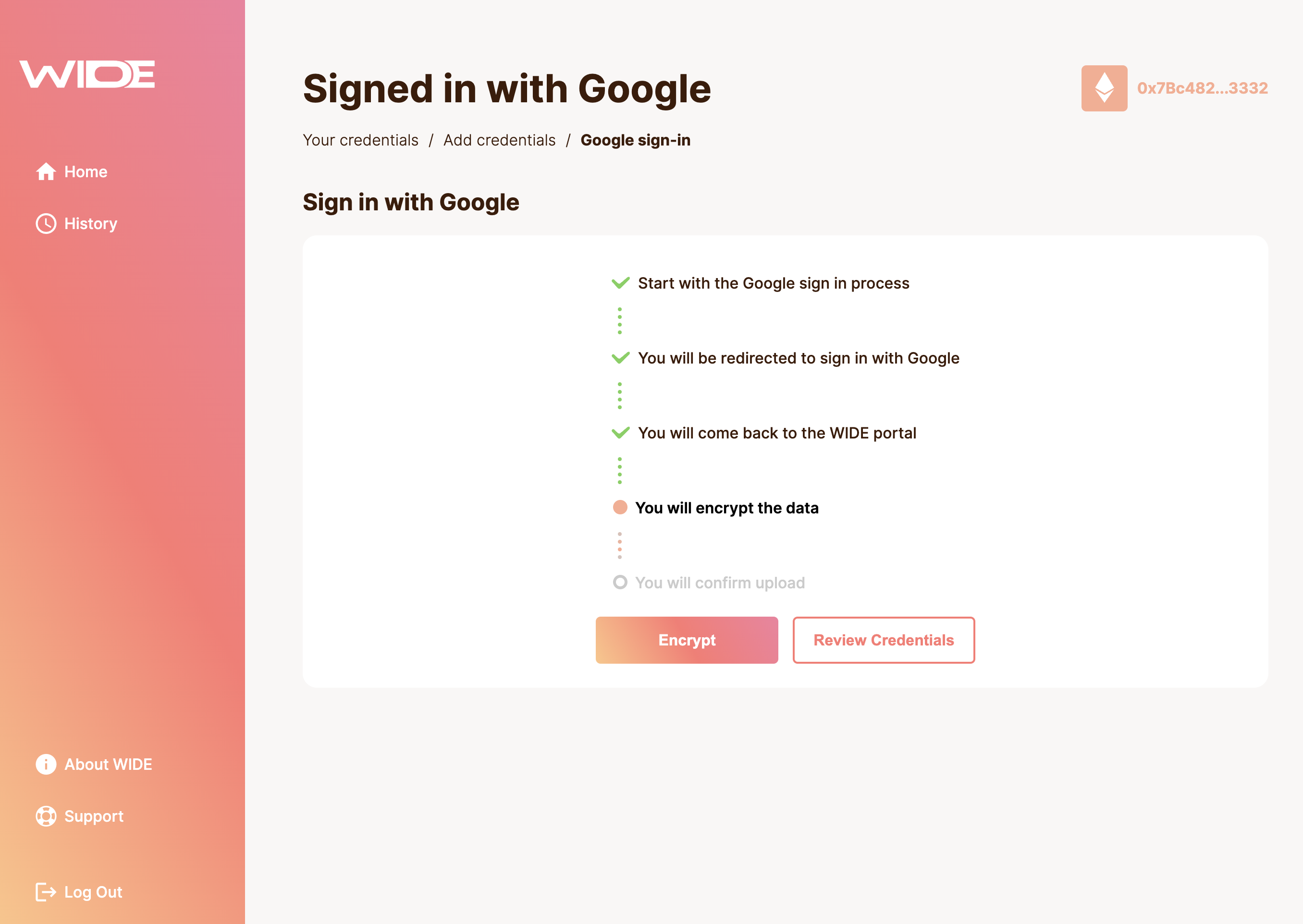 Google Encrypt